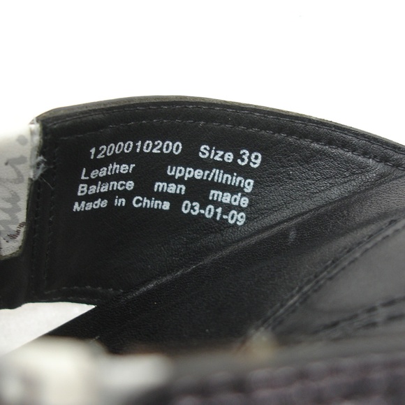 DANSKO LEATHER PLATFORMS WEDGES SLIDES SANDALS 39 - Picture 7 of 8